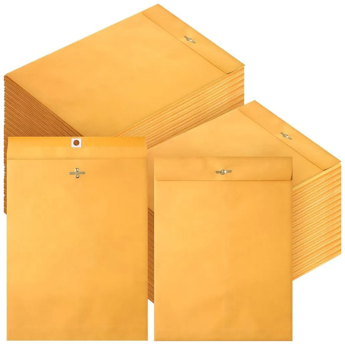Yellow Kraft Paper Envelope Bag for Documents