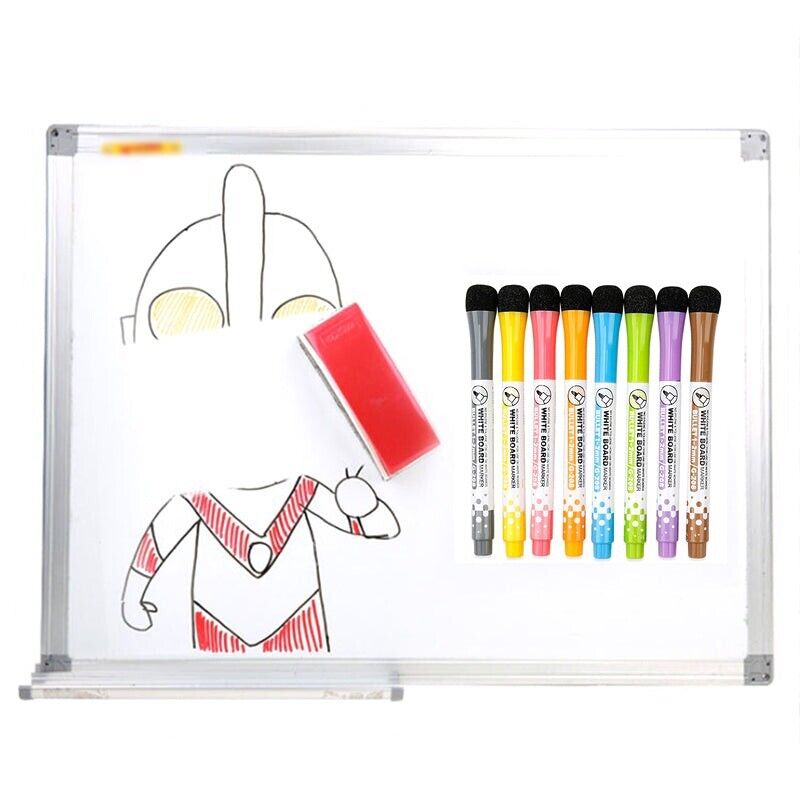 8 Pcs Whiteboard Markers Non-toxic Erasable Magnetic Painting Pen Set