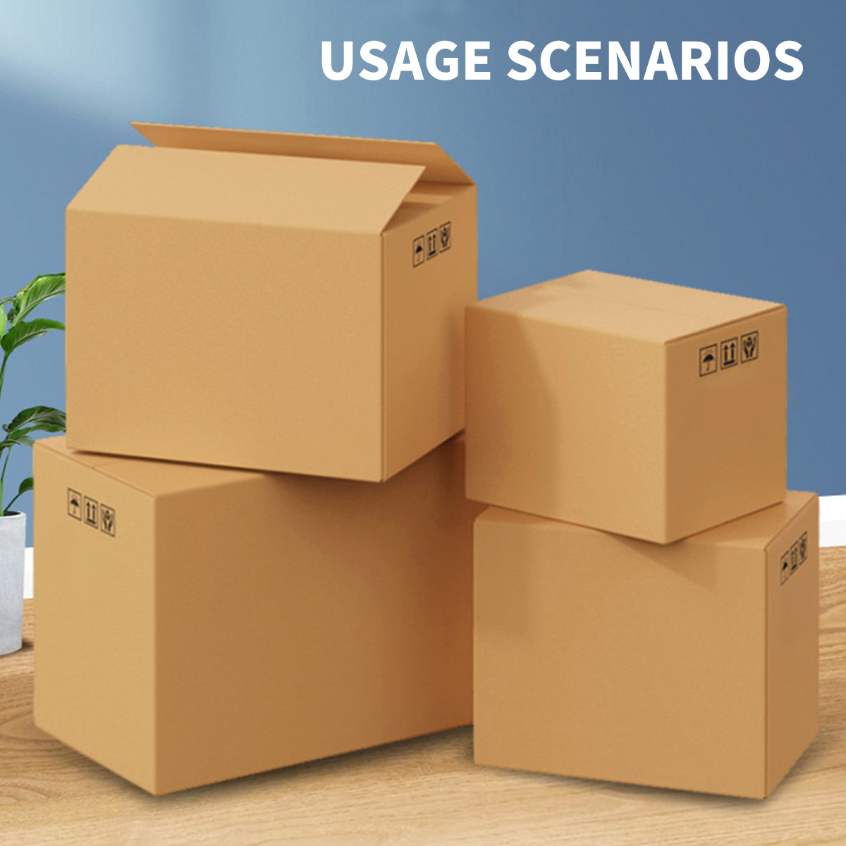Moving Boxes Large Cardboard Packing Cartons 3 Sizes