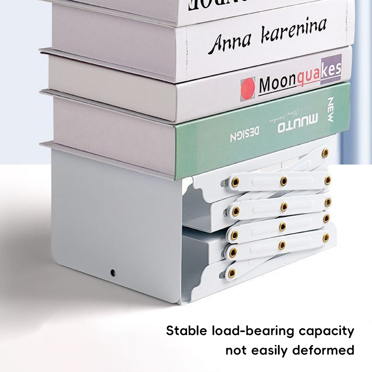 Extendable Metal Desktop Book Storage Rack