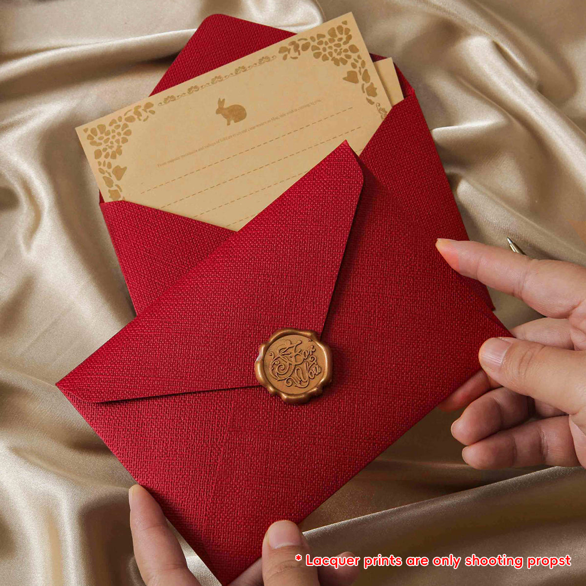 30 Pcs Linen Envelopes 250gsm for Wedding Invites