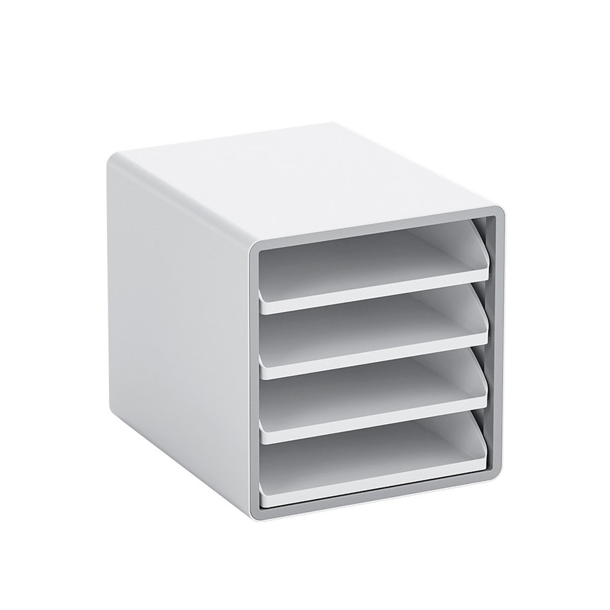 4-Tier A4 Drawer File Cabinet for Office Documents