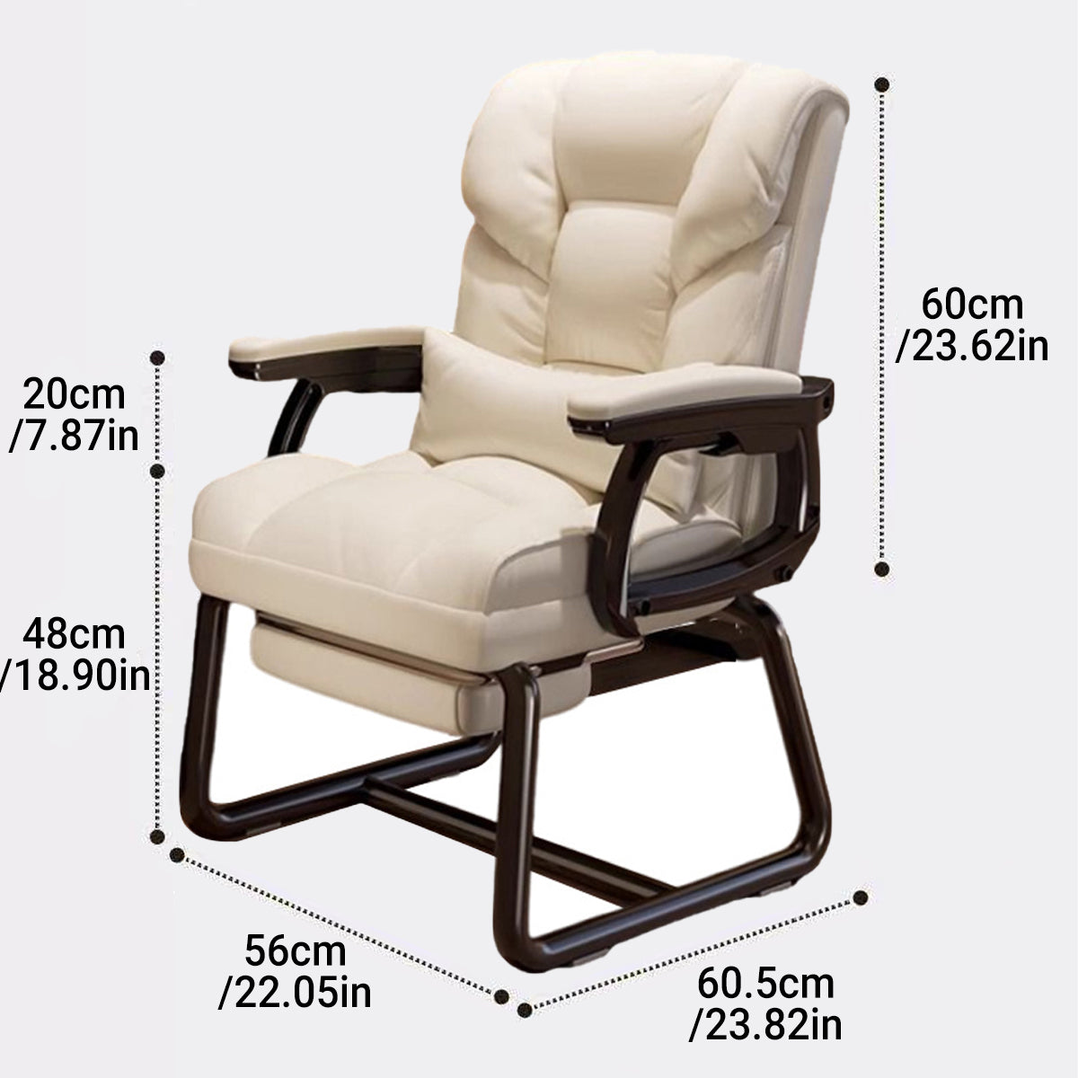 Ergonomic High Back Computer Chair with Armrests
