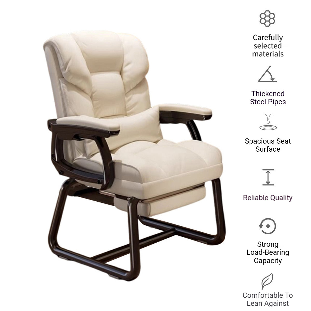 Ergonomic High Back Computer Chair with Armrests