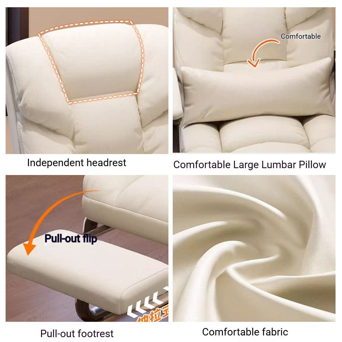 Ergonomic High Back Computer Chair with Armrests