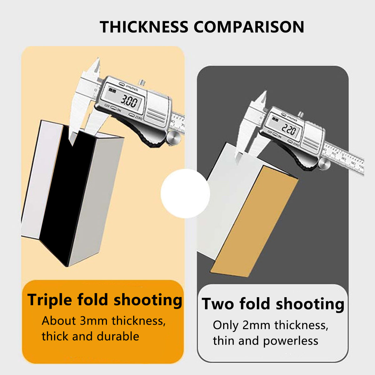 A3 Foldable Cardboard Background Sheet for Product Photography