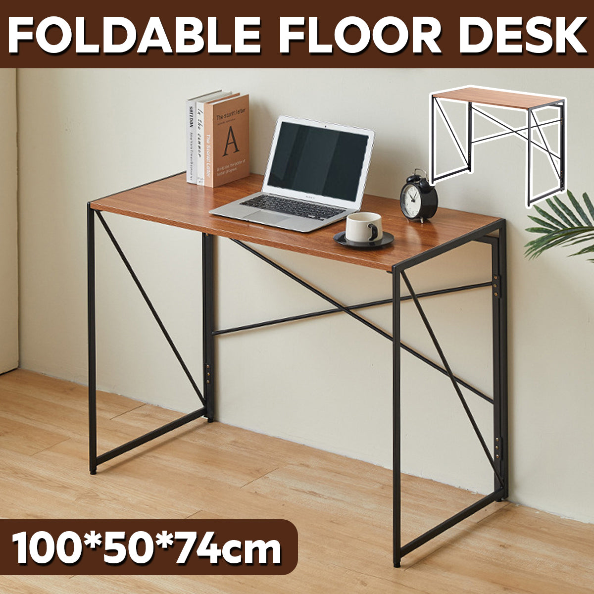 Foldable Computer Desk Non-Slip Pads for Home Study