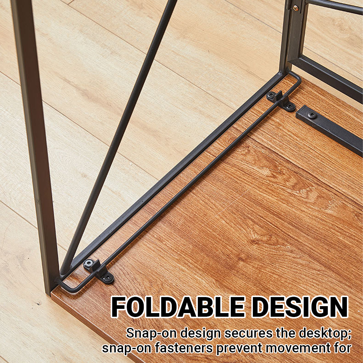 Foldable Computer Desk Non-Slip Pads for Home Study