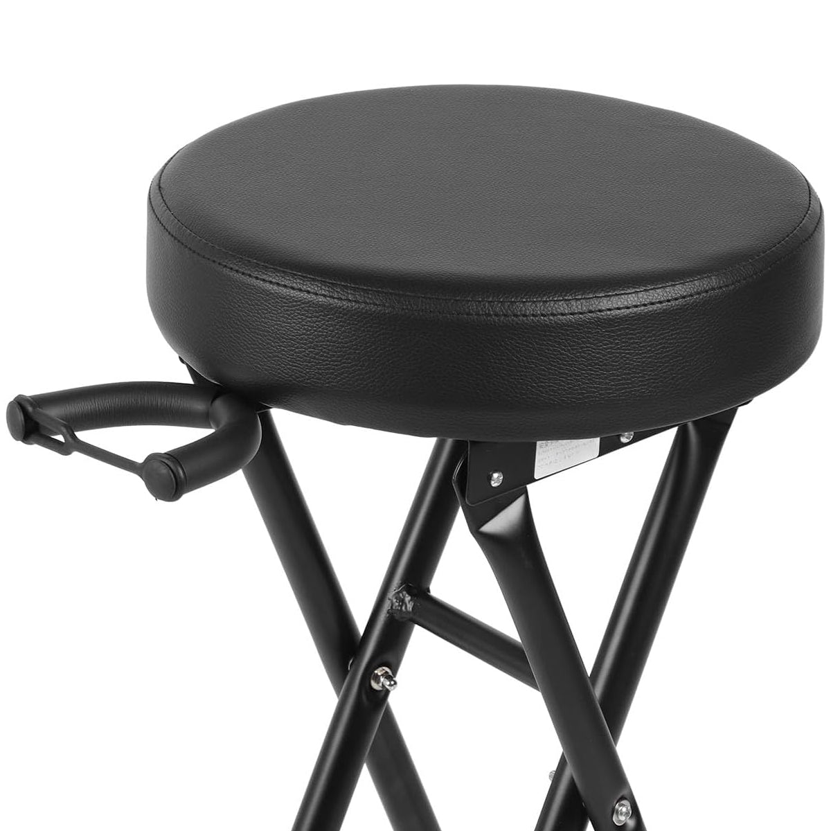 Folding Guitar Stool with Built-in Stand