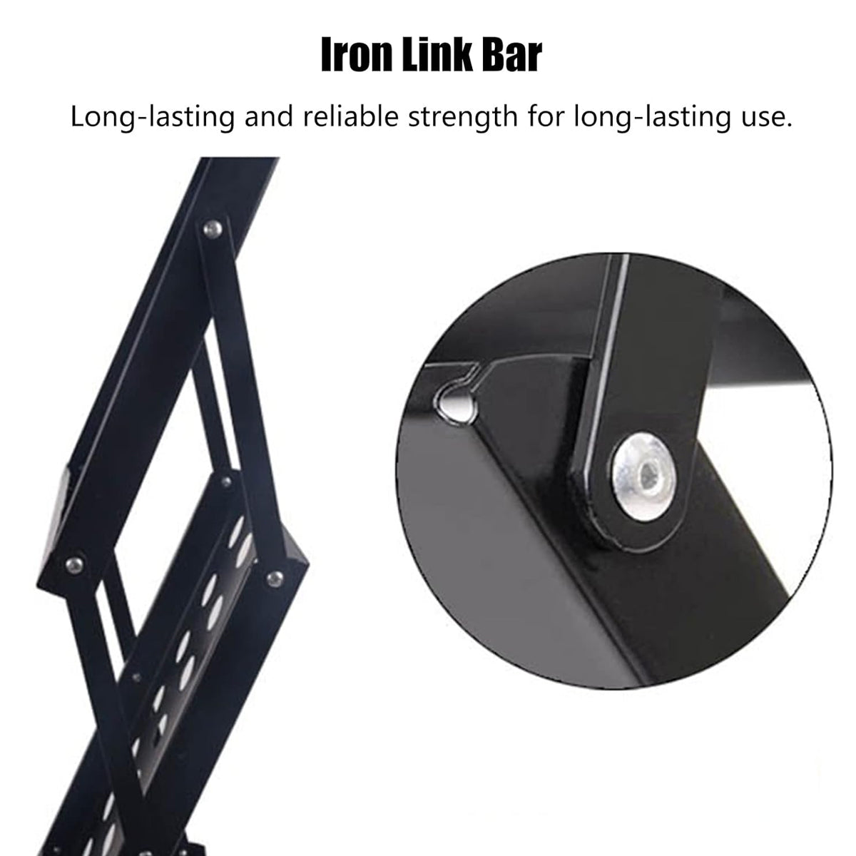 A4 Foldable Metal Magazine File Rack