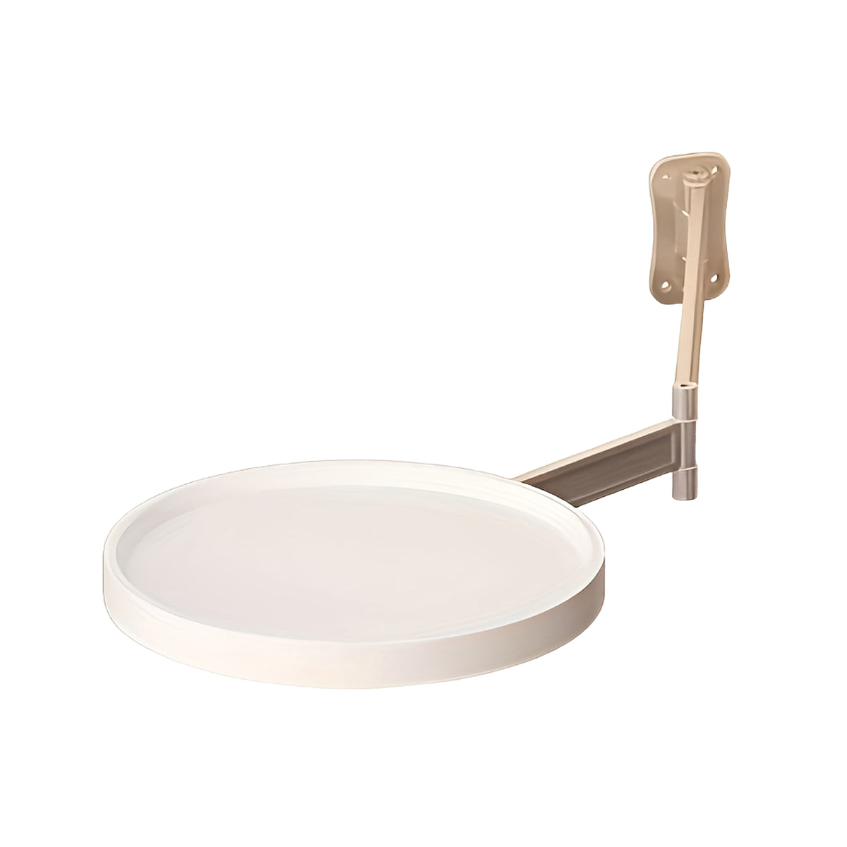 Wall Mounted Foldable Round Table Space Saving