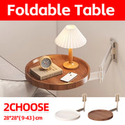 Wall Mounted Foldable Round Table Space Saving