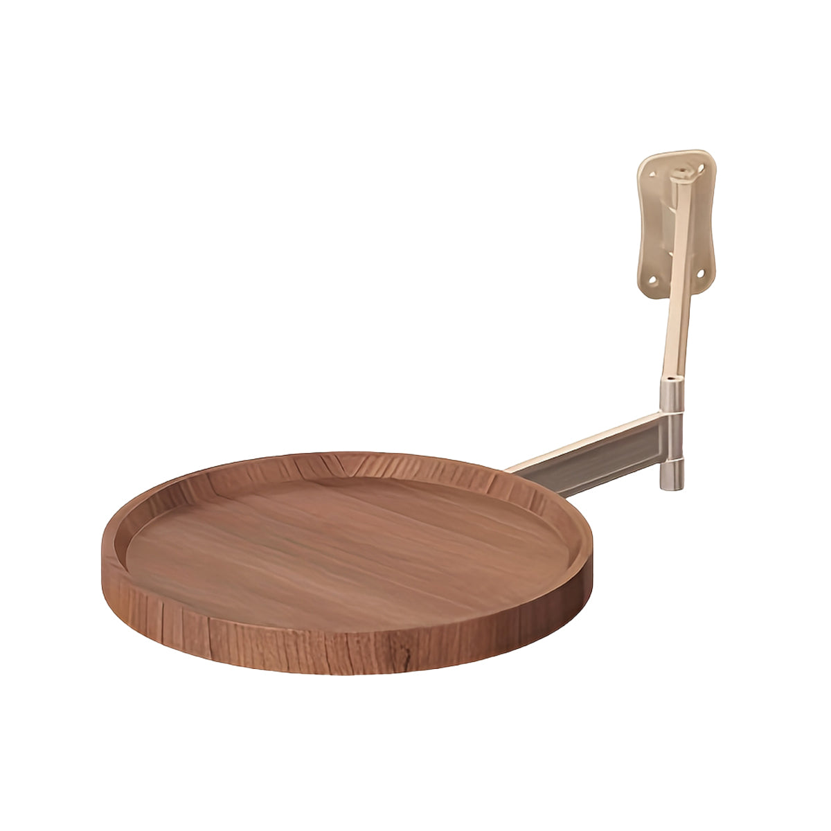 Wall Mounted Foldable Round Table Space Saving