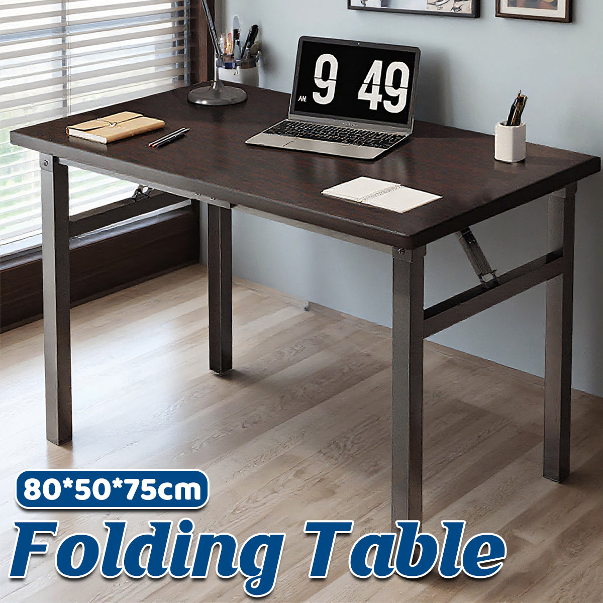 Rectangular Folding Table for Office and Home Study