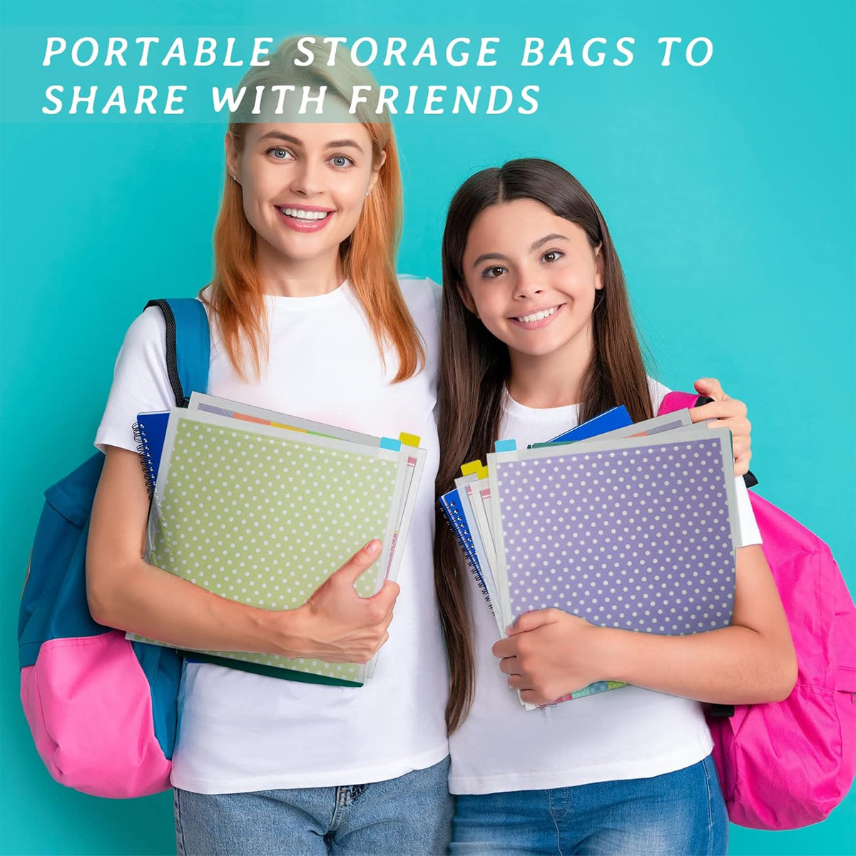 20 Pcs Frosted Document Storage Bags Waterproof with Labels