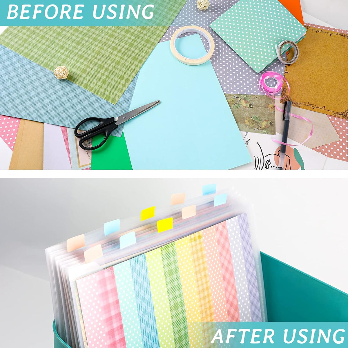 20 Pcs Frosted Document Storage Bags Waterproof with Labels