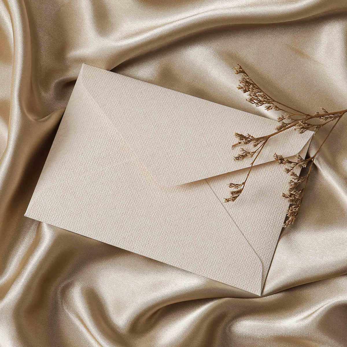 30 Pcs Linen Envelopes 250gsm for Wedding Invites