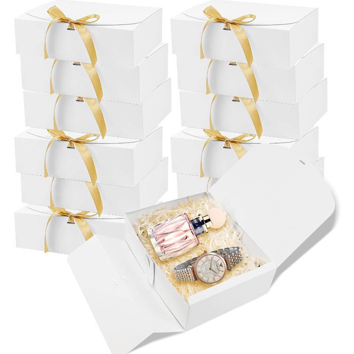 20pcs Holiday Gift Boxes with Fold Flat Design