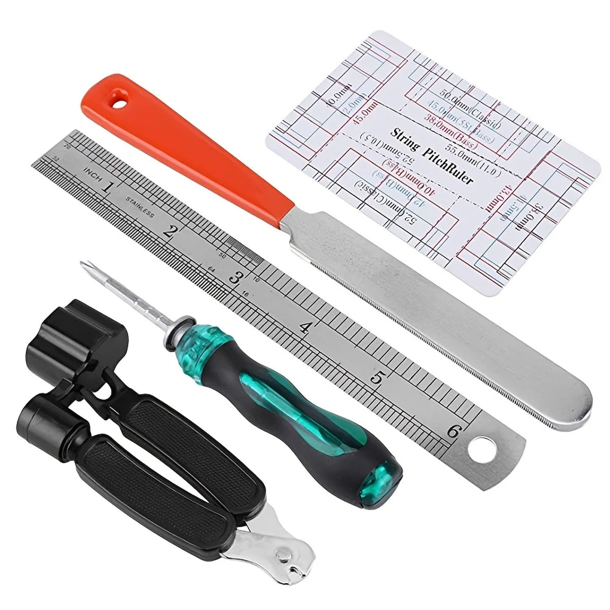 20pcs Guitar Repair Tool Kit with Portable Case