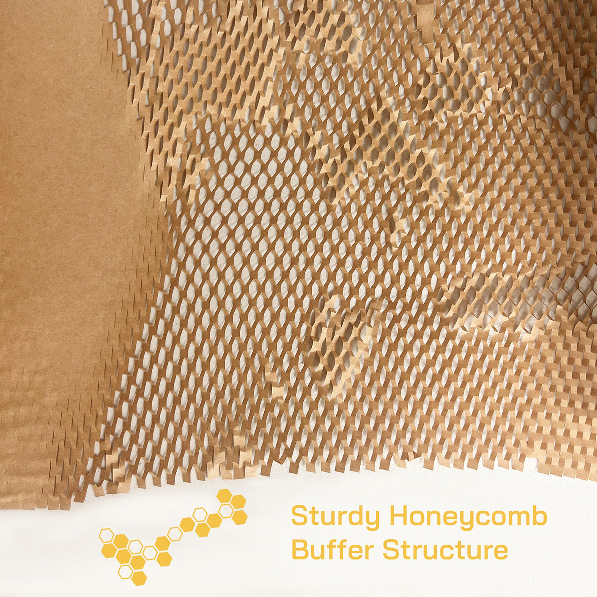 Honeycomb Kraft Paper Wrap Roll Eco-Friendly