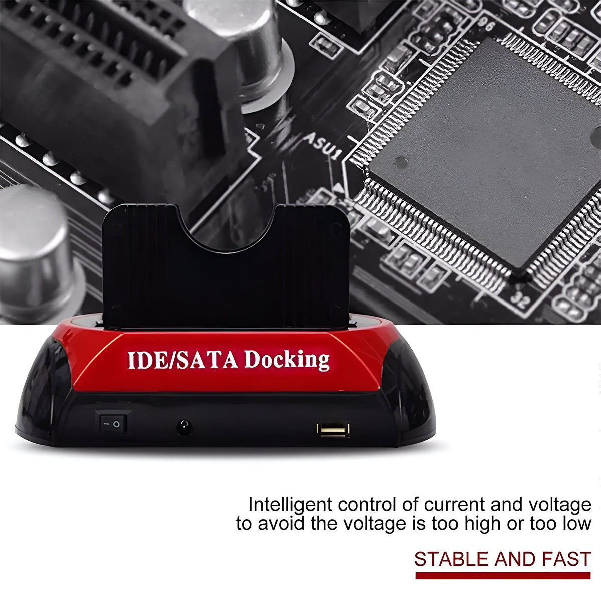 Dual SATA IDE HDD Docking Station 2.5 3.5 Inch