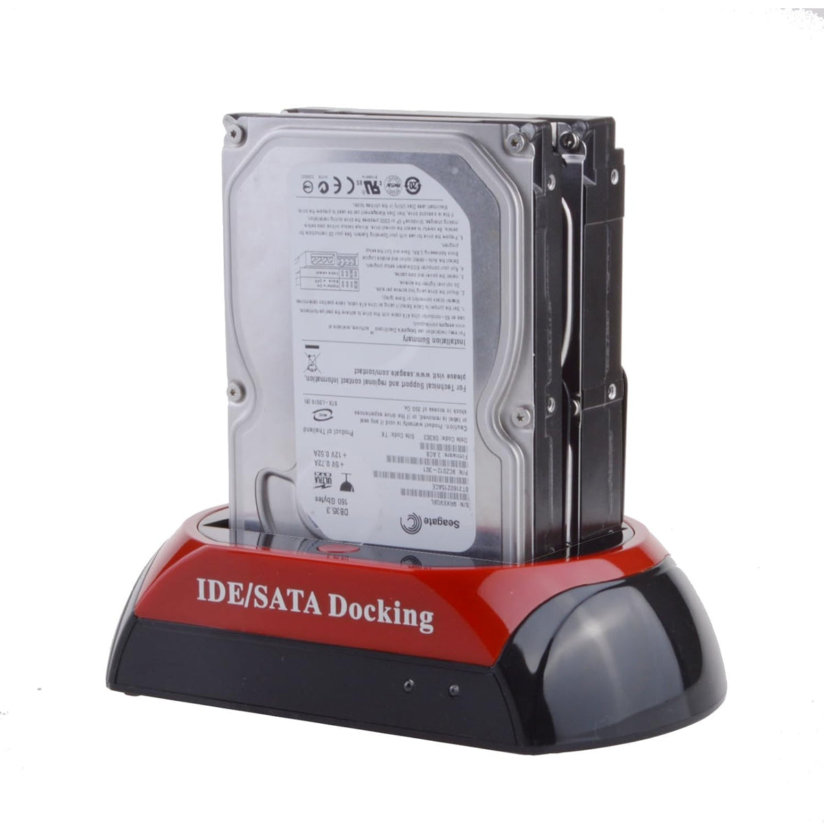 Dual SATA IDE HDD Docking Station 2.5 3.5 Inch