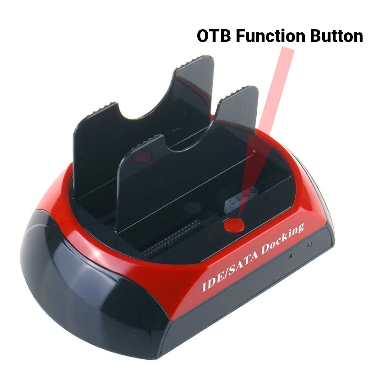 Dual SATA IDE HDD Docking Station 2.5 3.5 Inch