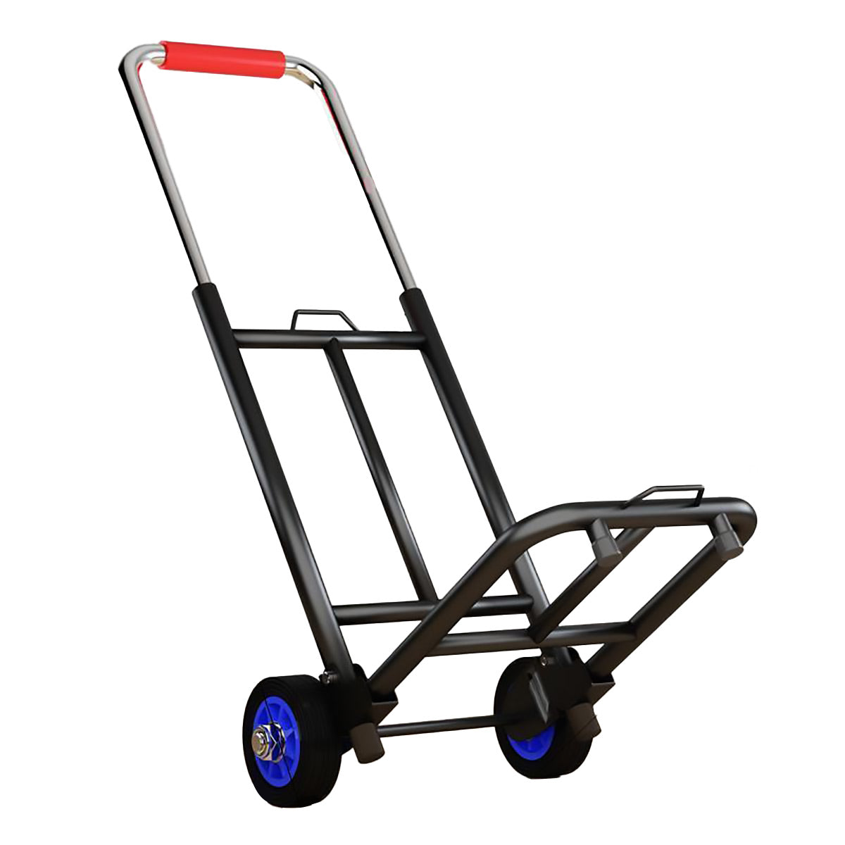 Folding Portable Hand Cart for Household Hauling and Shopping