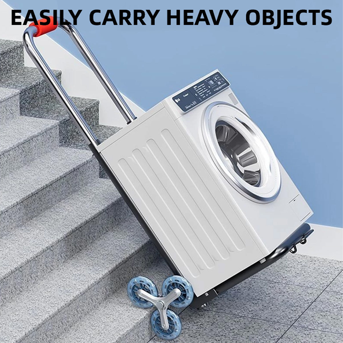 Folding Portable Hand Cart for Household Hauling and Shopping