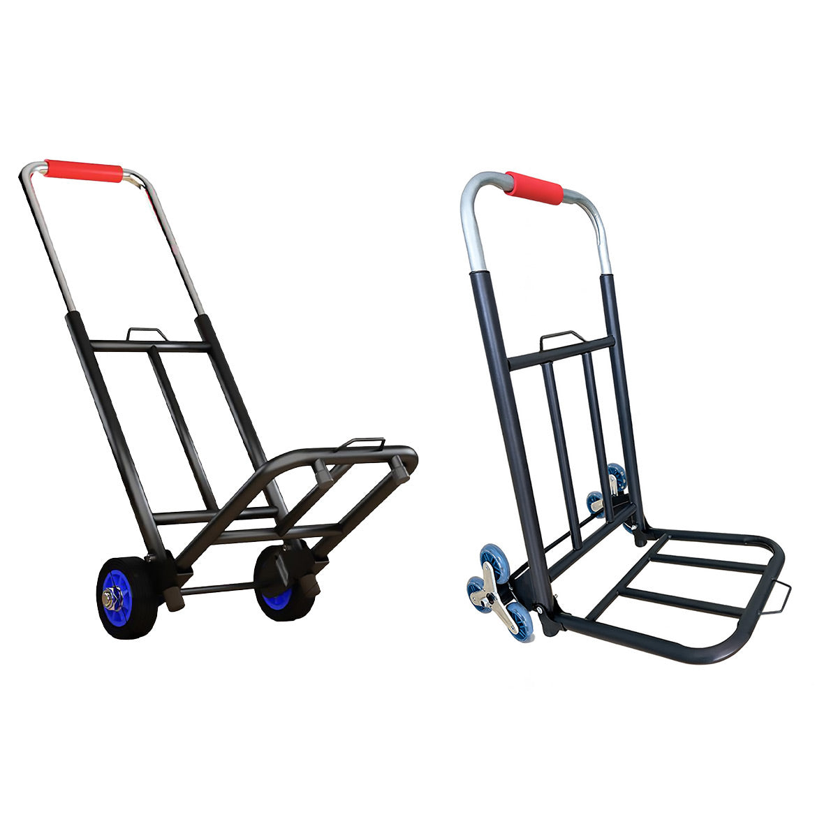 Folding Portable Hand Cart for Household Hauling and Shopping