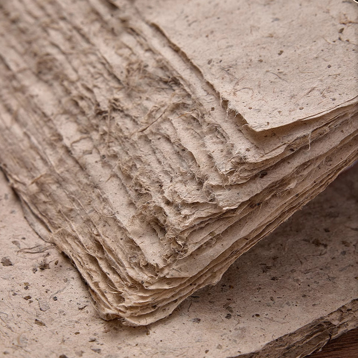 50 Sheets Handmade Mulberry Paper for Calligraphy