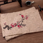 50 Sheets Handmade Mulberry Paper for Calligraphy