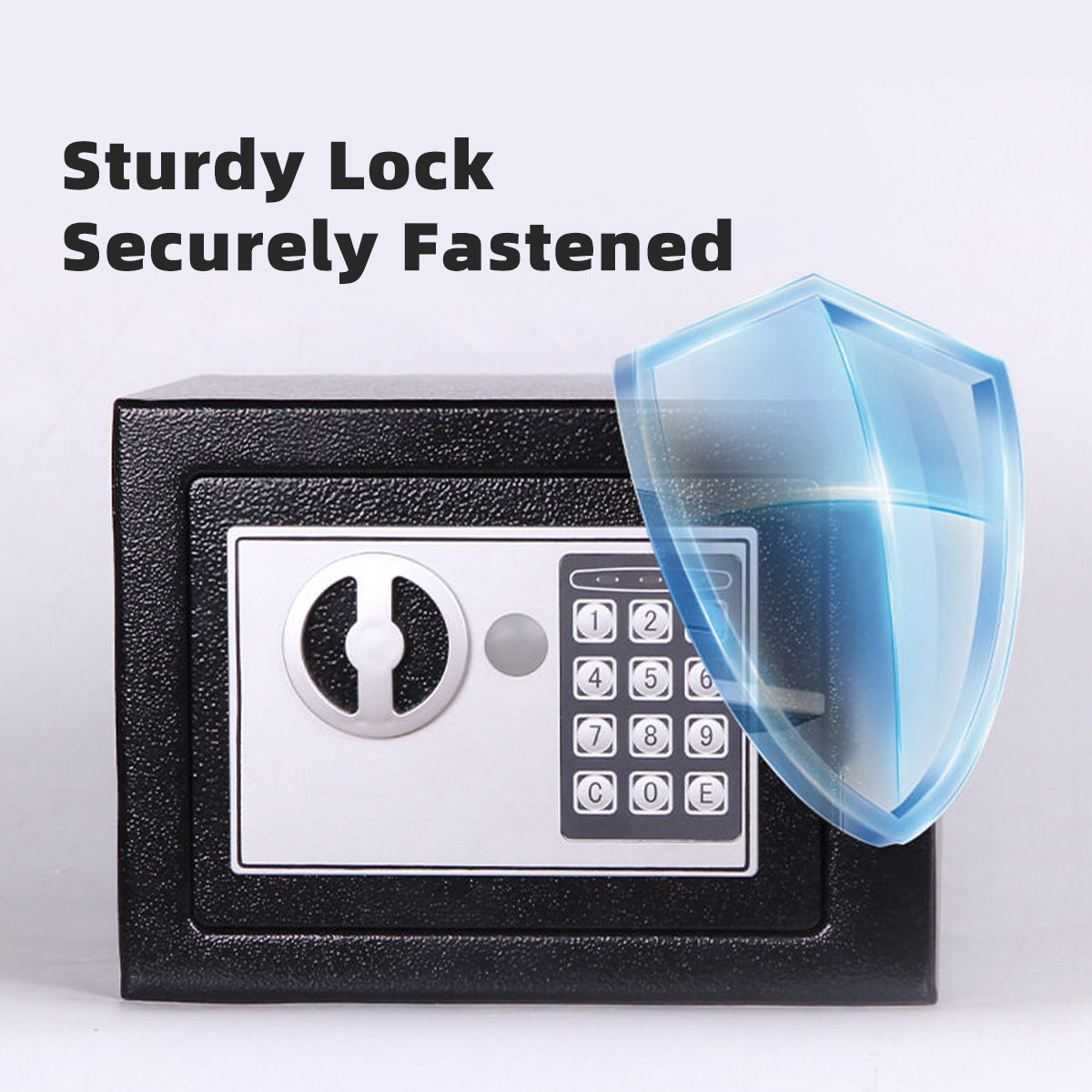 Compact Home Safe with Digital Password Lock