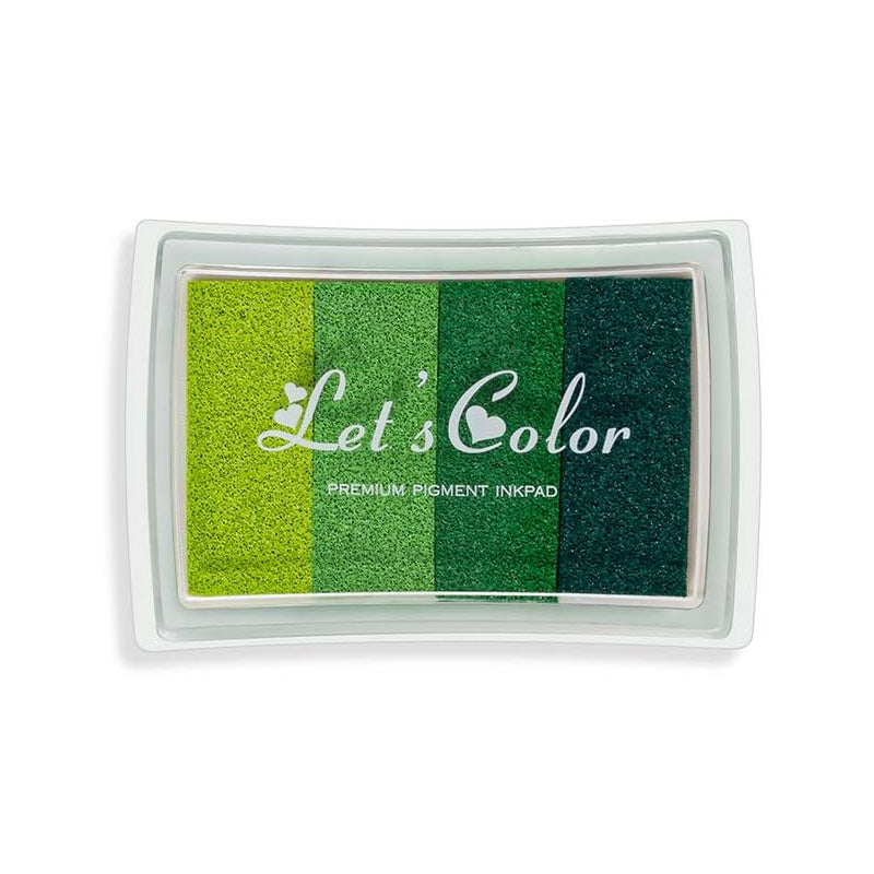 4 Colours DIY Fingerprint Stamp Set with Washable Ink Pad