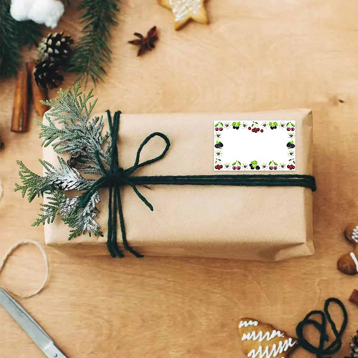 500 Sheets Decorative Self Adhesive Labels for Jars Notebooks Storage