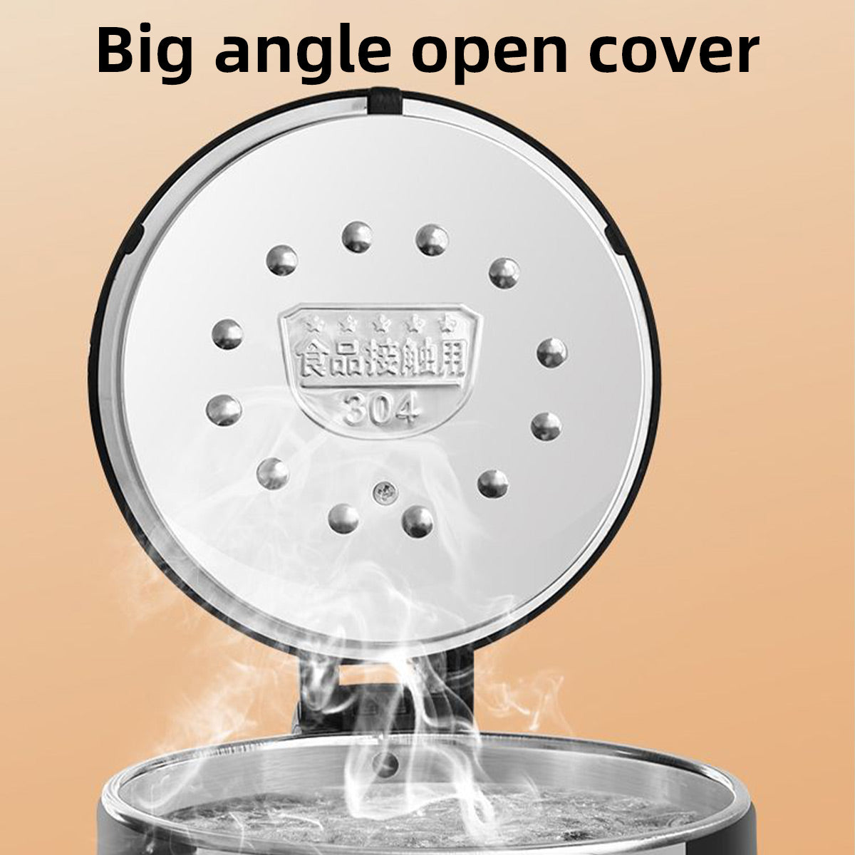 2L Steel Electric Kettle Anti-Scald Double Layer