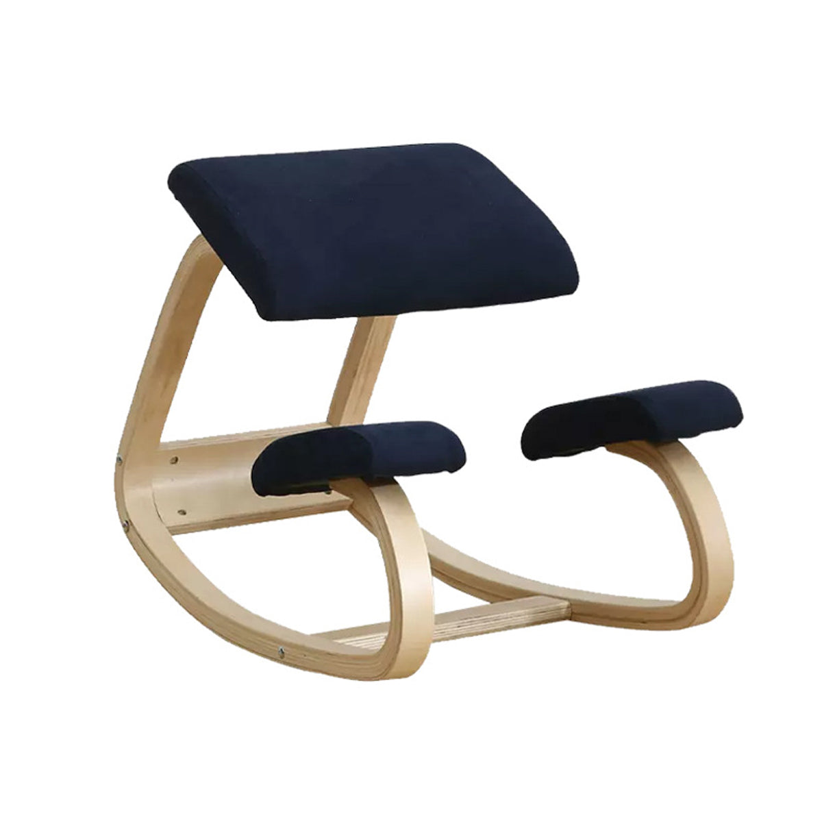 Ergonomic Kneeling Chair Rocking Stool with Cushions