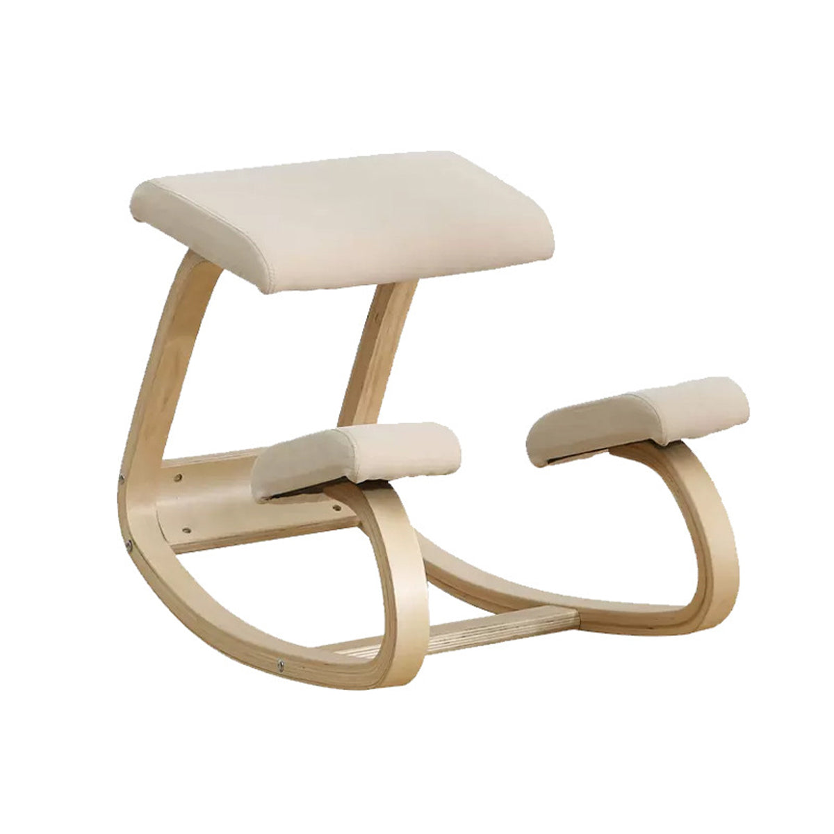 Ergonomic Kneeling Chair Rocking Stool with Cushions