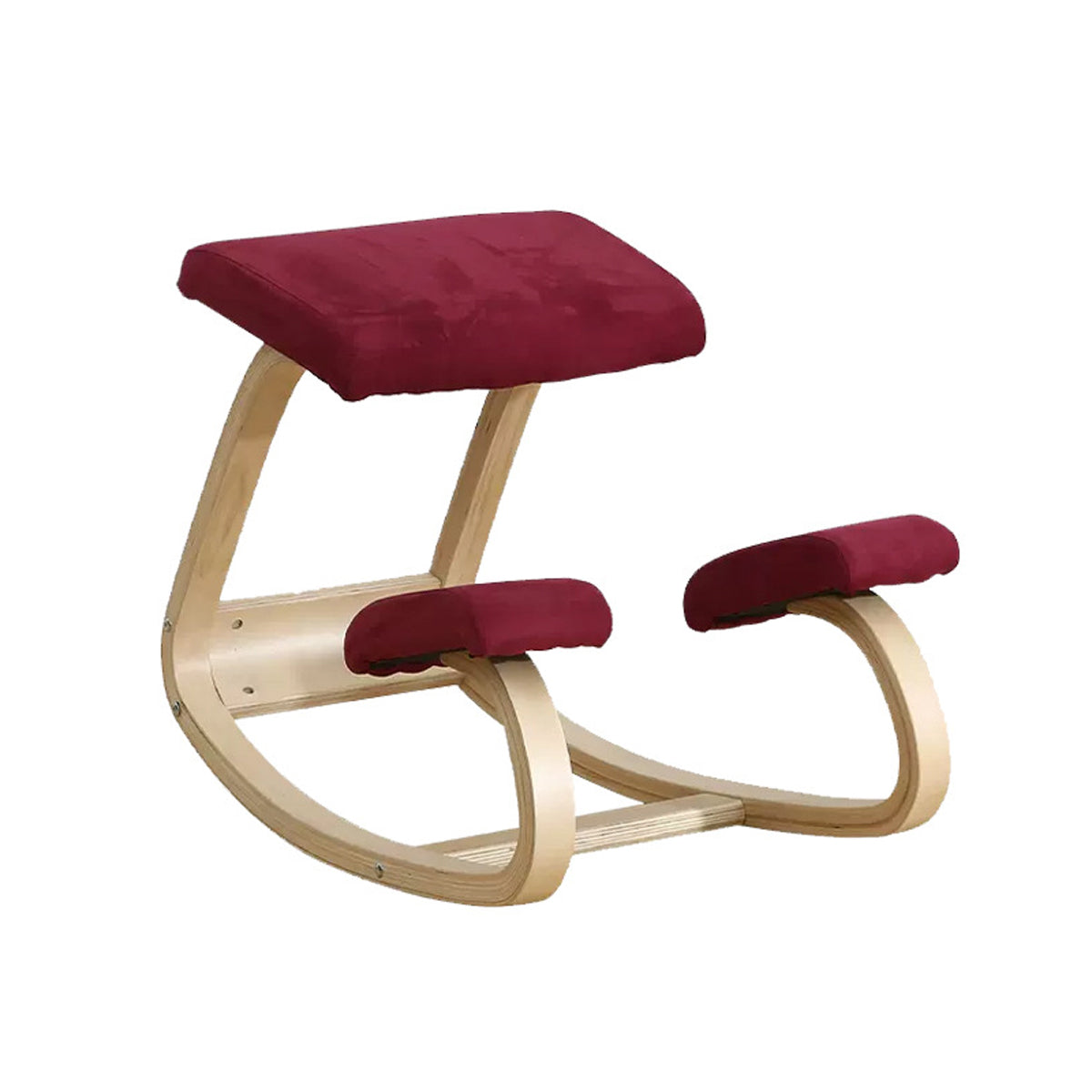 Ergonomic Kneeling Chair Rocking Stool with Cushions