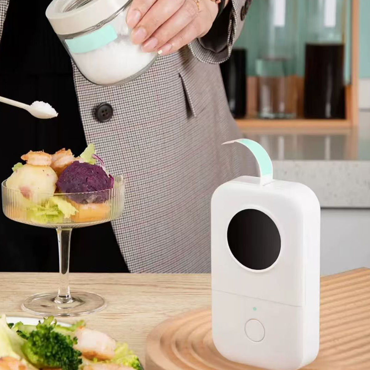 Label Printer Portable Wireless Bluetooth Thermal Rechargeable