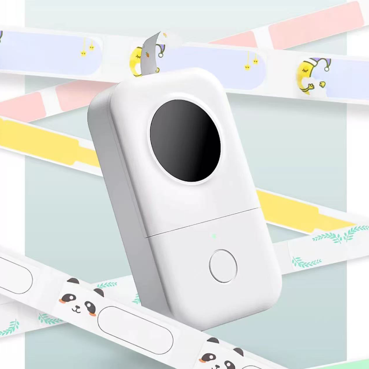 Label Printer Portable Wireless Bluetooth Thermal Rechargeable