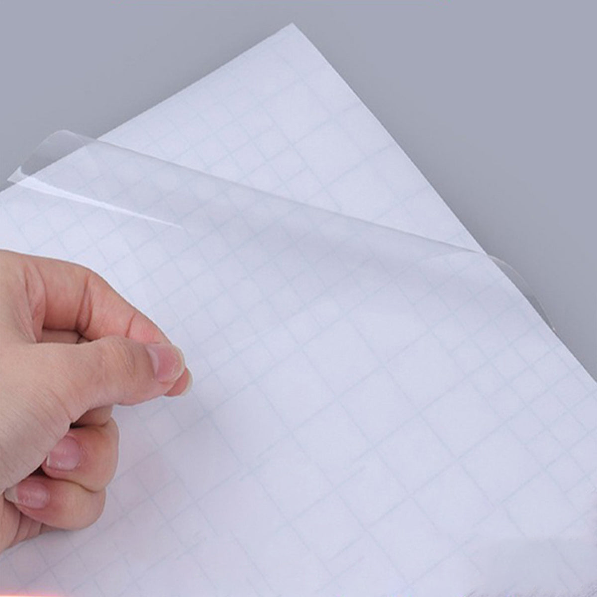 50 Pcs Self Adhesive Transparent Cold Laminating Films PVC