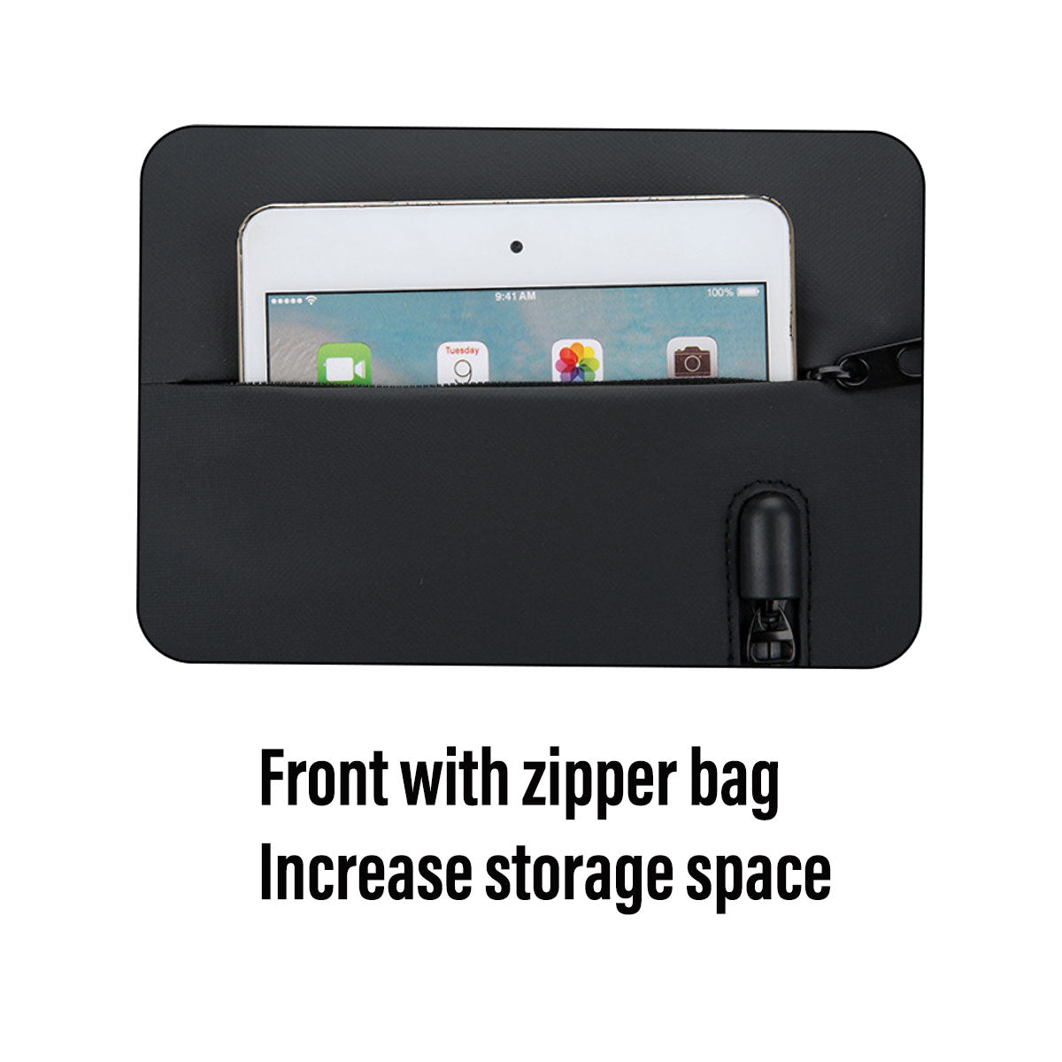 Men’s Business Laptop Backpack with Multi-Functional Storage Design