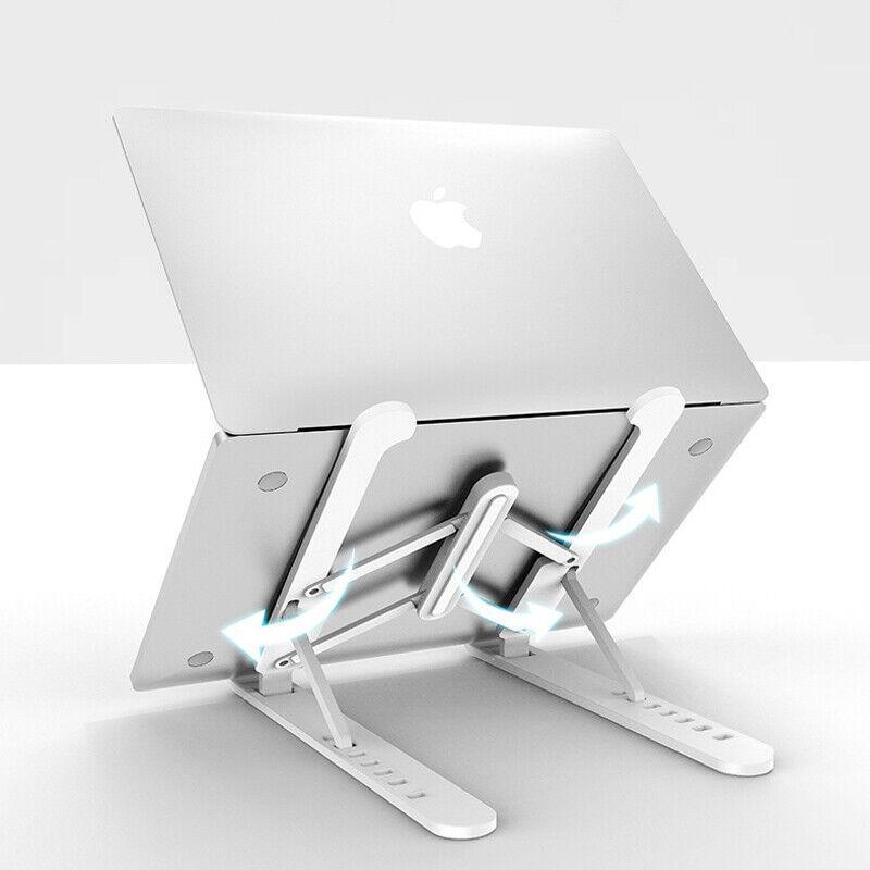 Folding Laptop and Tablet Stand Adjustable Portable ABS Riser