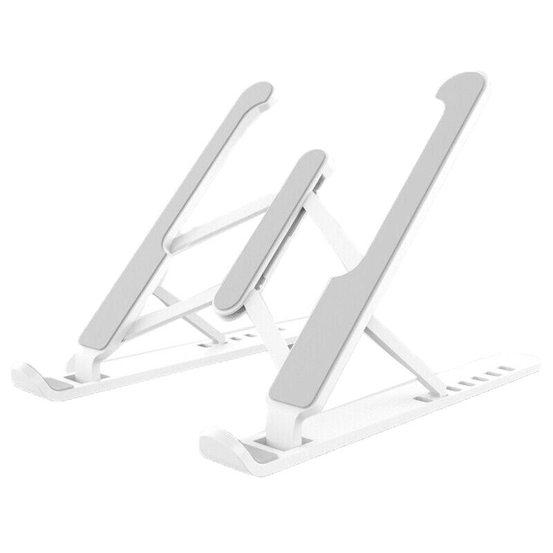 Folding Laptop and Tablet Stand Adjustable Portable ABS Riser