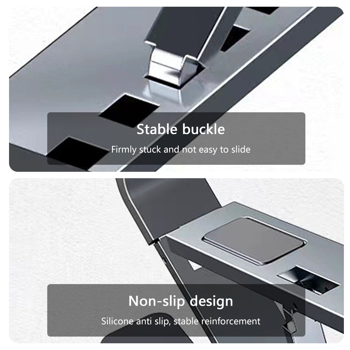 Foldable Aluminum Laptop Stand with Storage Bag