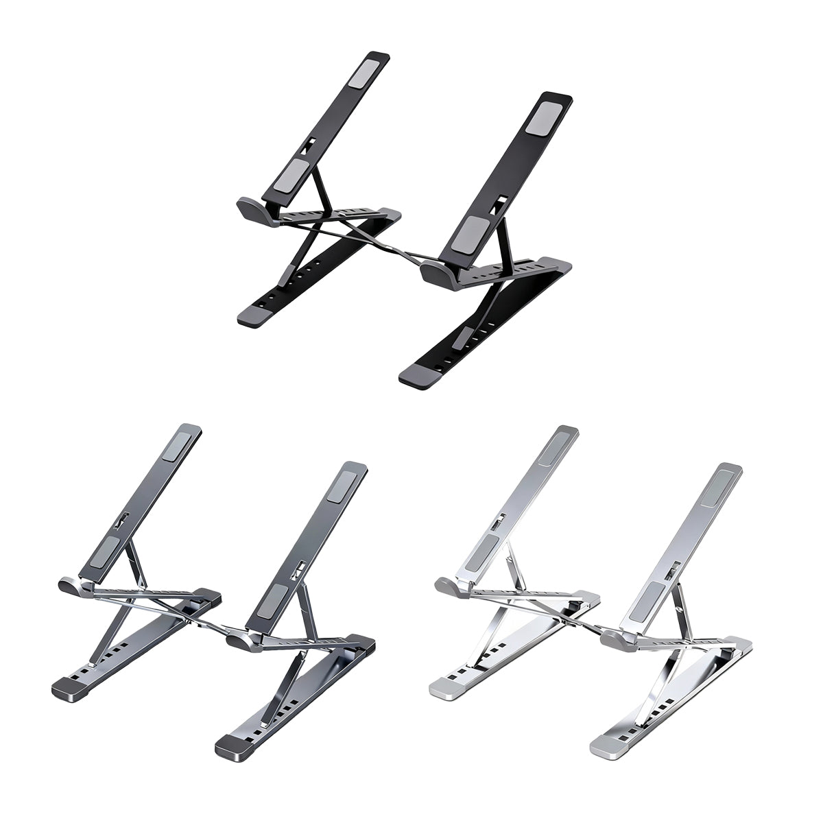 Foldable Aluminum Laptop Stand with Storage Bag