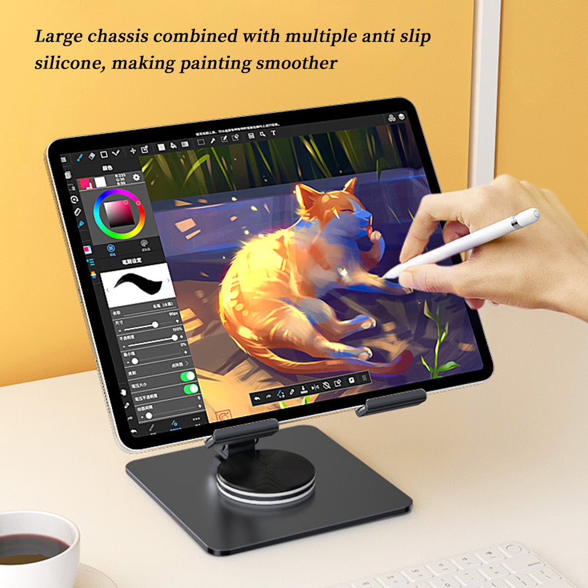 Foldable 360 Rotating Tablet Stand for Phone