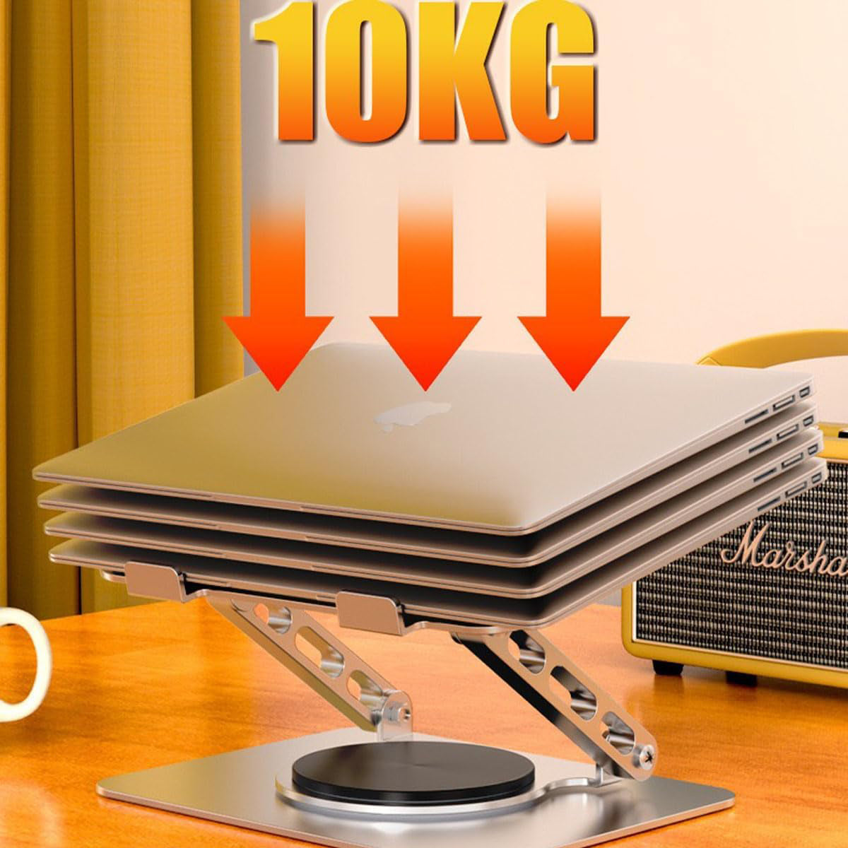 360 Rotating Adjustable Laptop Stand 4.5-31cm