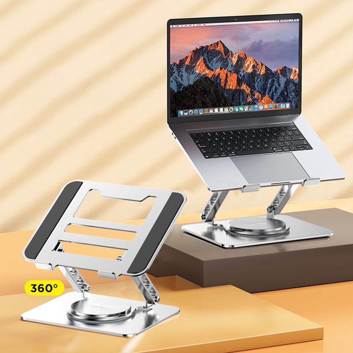 360 Rotating Adjustable Laptop Stand 4.5-31cm